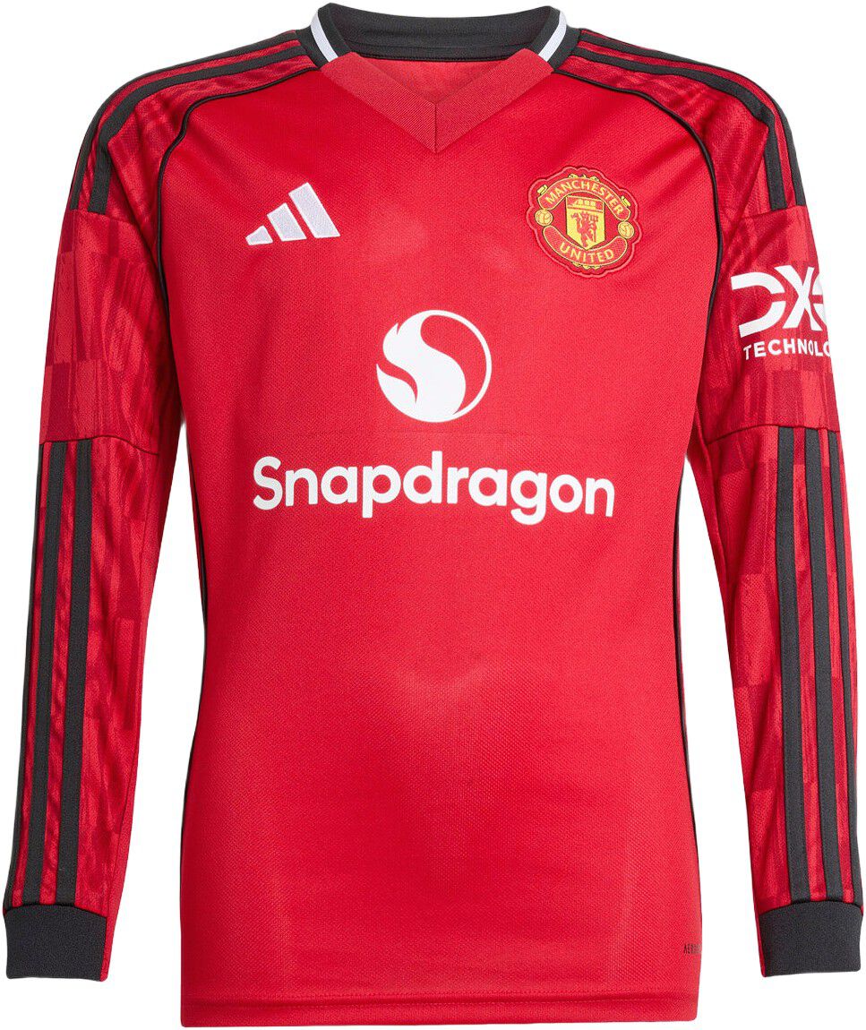 Manchester United 25/26 Hjemmebanetr&oslash;je Lang&aelig;rmet