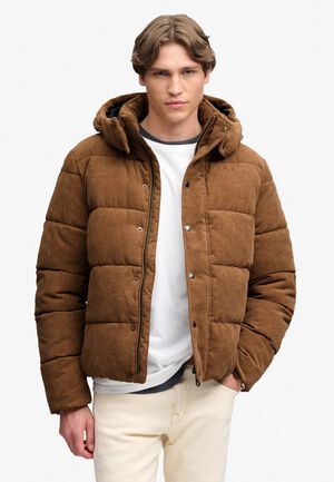 PREMIUM HOOD CORD PUFFER JKT