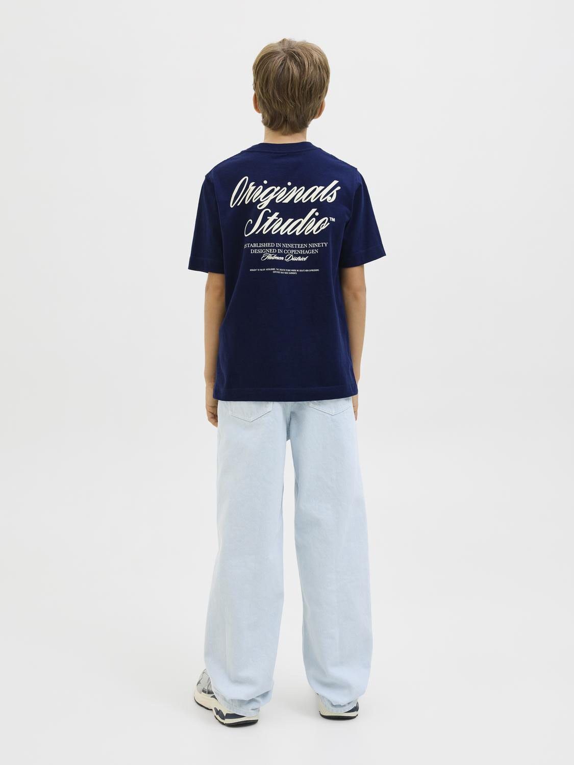 JORNORREBRO TYPO TEE SS CREW NECK S