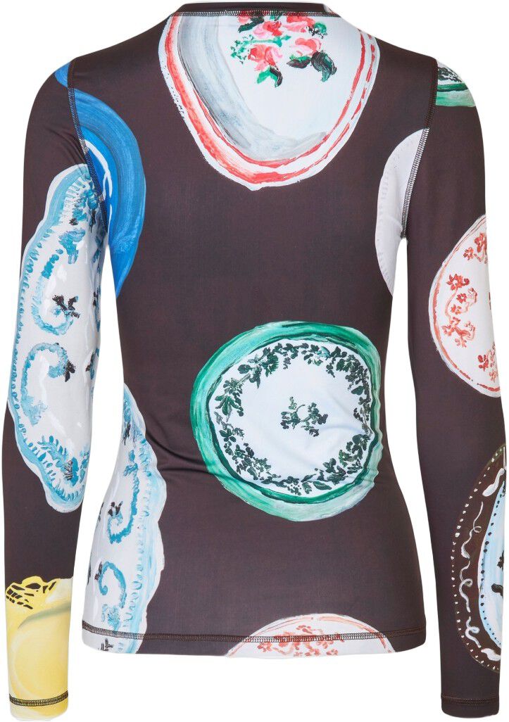 2244 Stocking Jersey, Elastic Long Sleeve Top