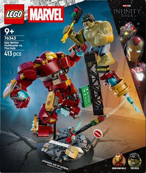 Episk kamp - Hulkbuster mod Hulk 76343