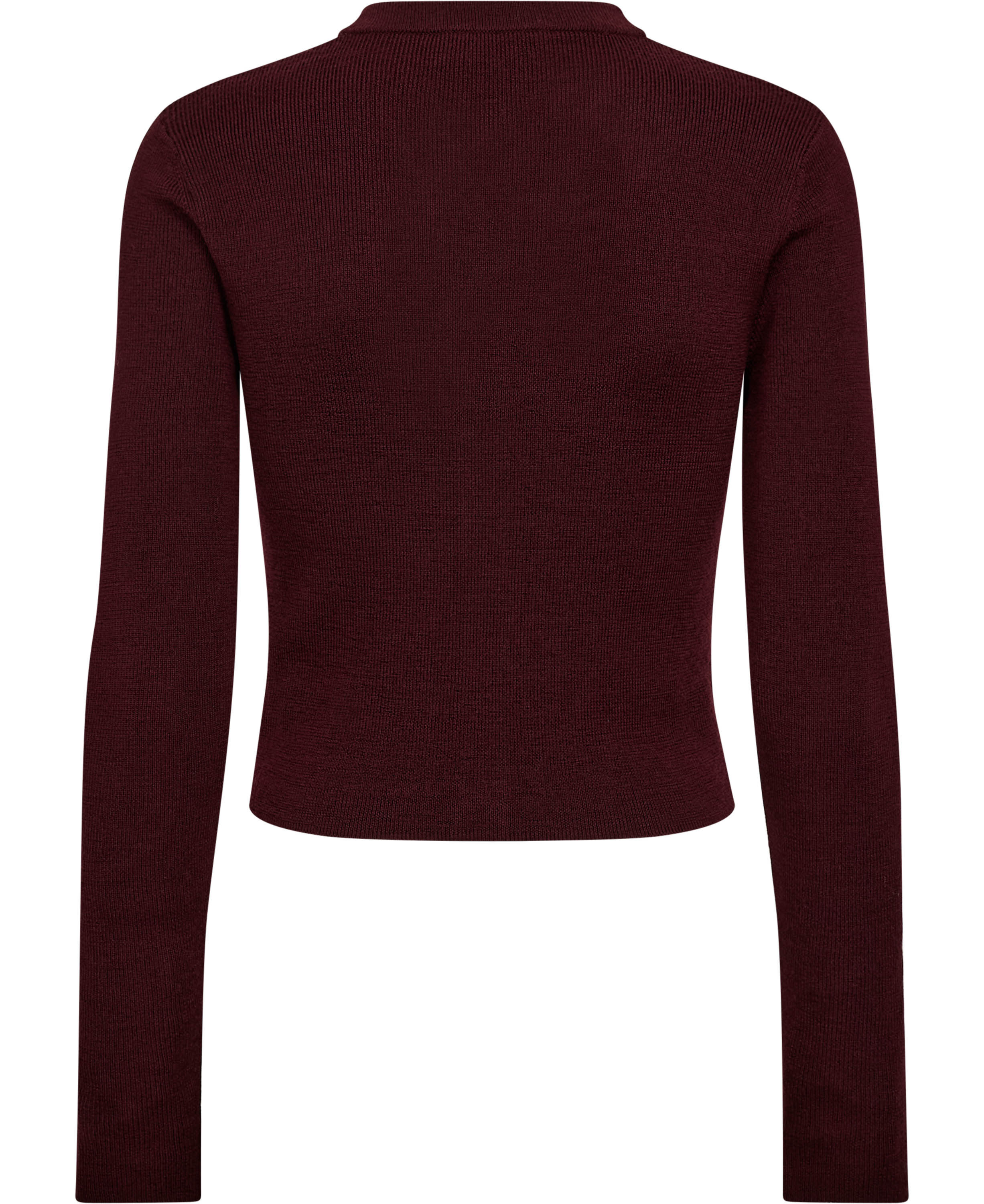 Mini Ribbed Merino Cardigan