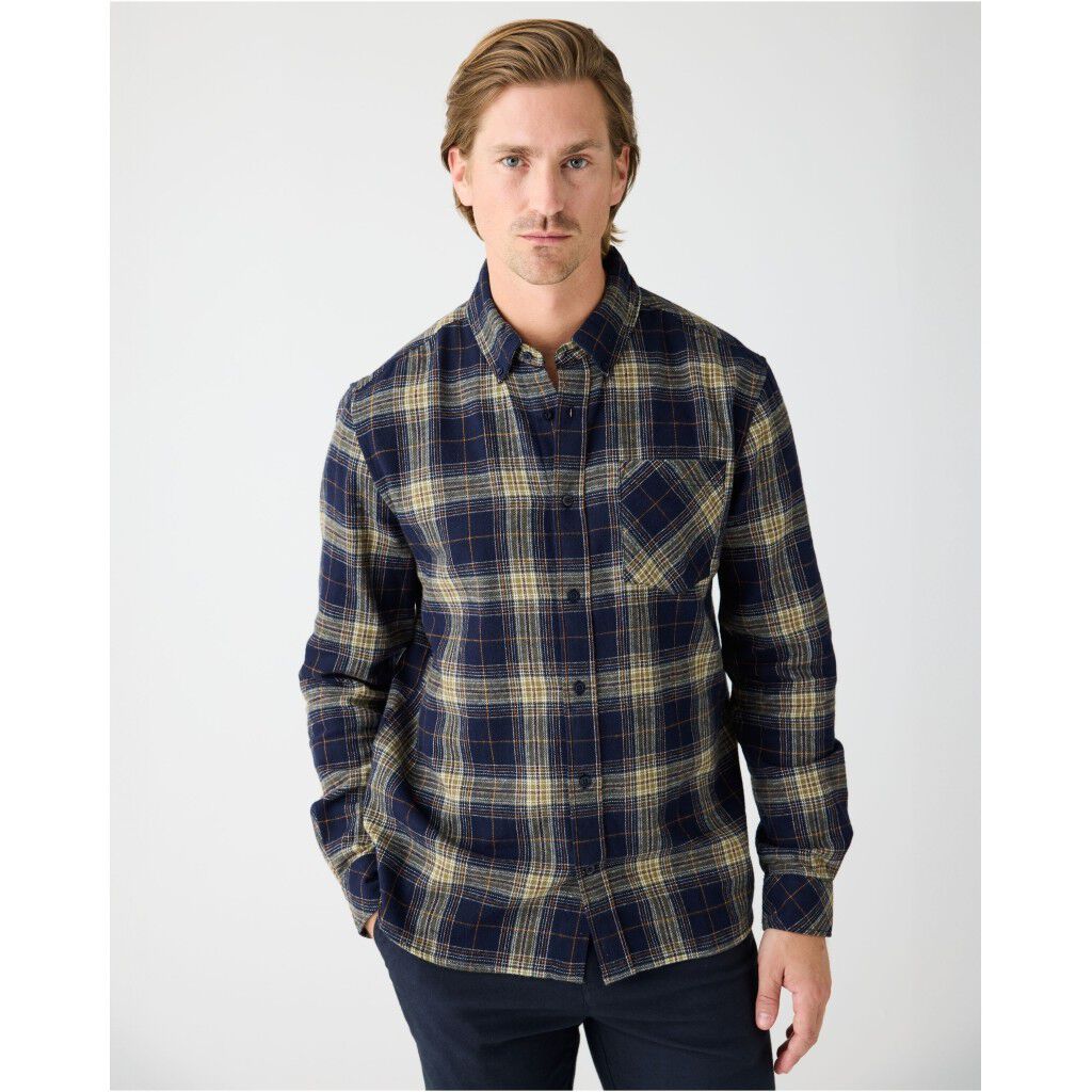 Organic Cotton Checked Flannel Shirt GOTS