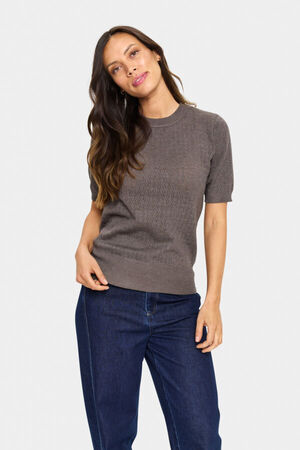 MilaSZ Pointelle SS Pullover