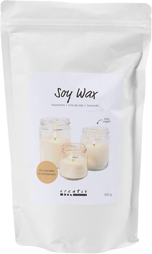 Soyavoks, Til lys i beholdere, 500g.