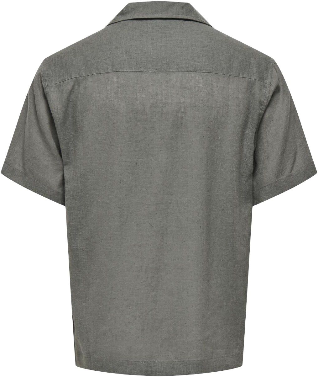 ONSLAURENCE RLX RESOR SS LINENBLEND