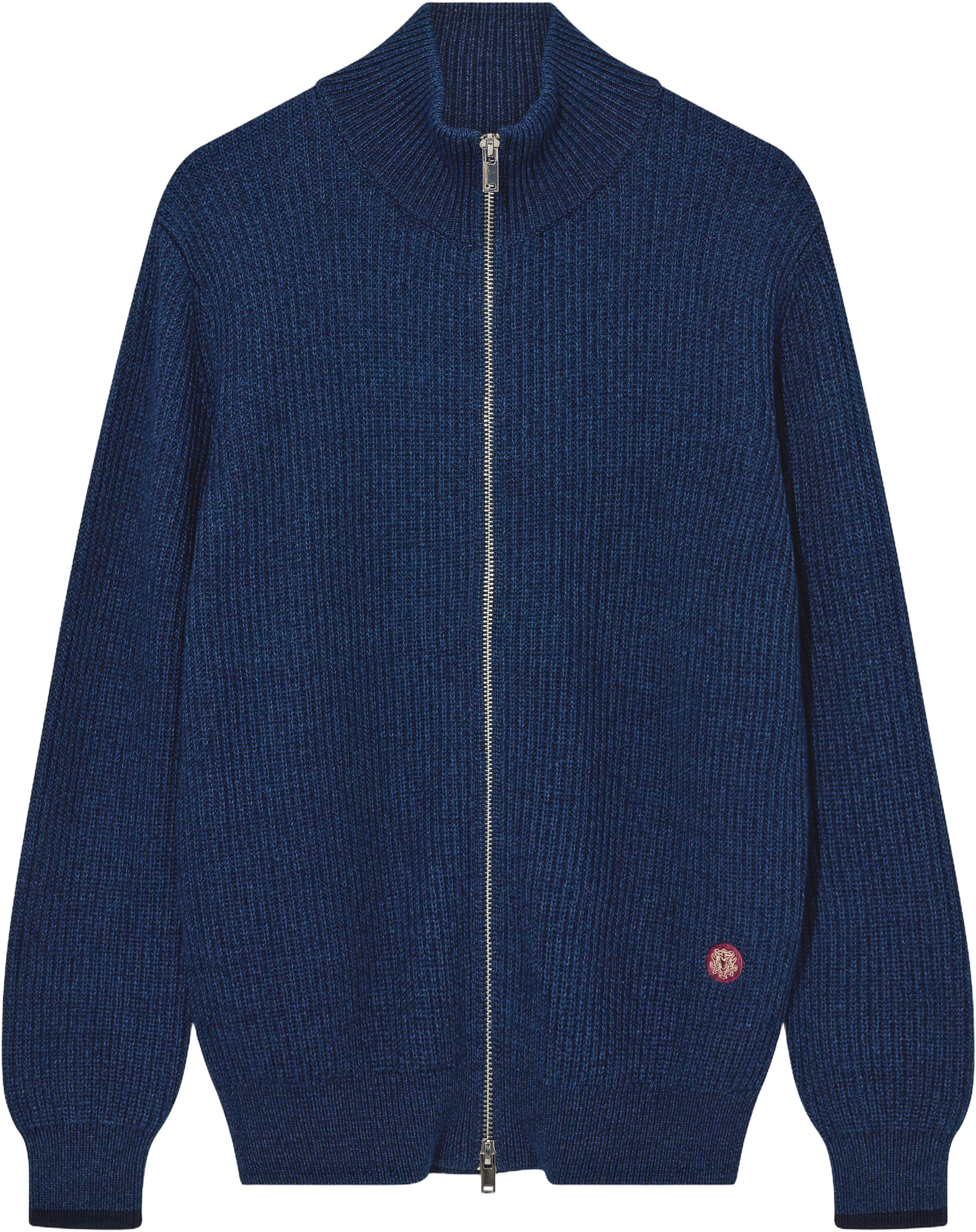 MMGIan Indigo Zip Cardigan