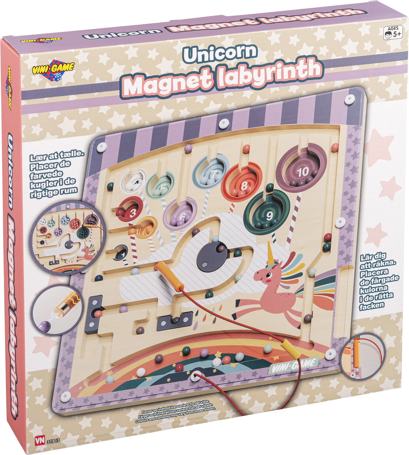 UNICORN TR&AElig;/MAGNET SPIL