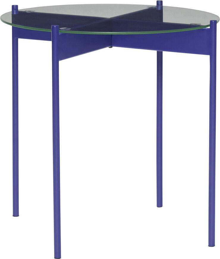 Beam Side Table Blue