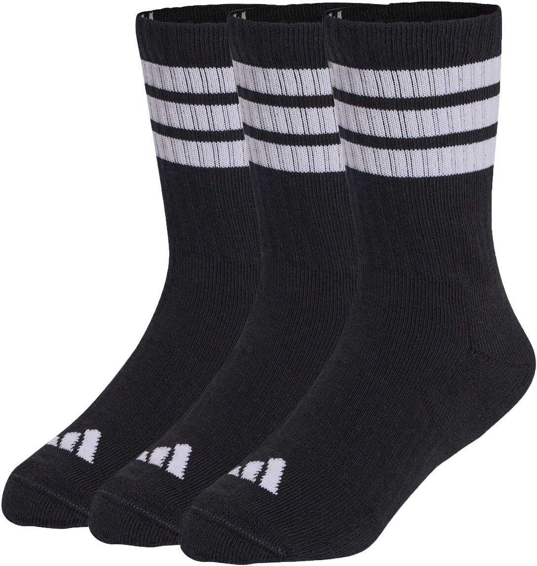 3-Stripes Cushioned Crew Str&oslash;mper 3 par