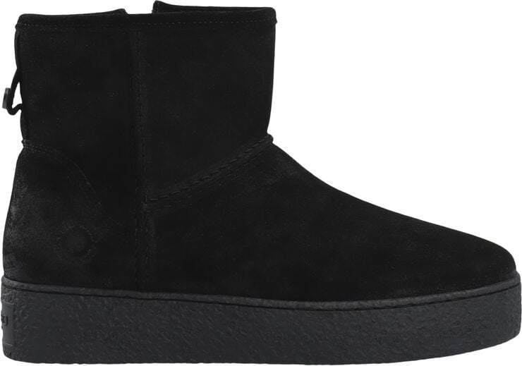 CASCAMILLA Boot W. Inside Zip Warm Lining Oil Suede