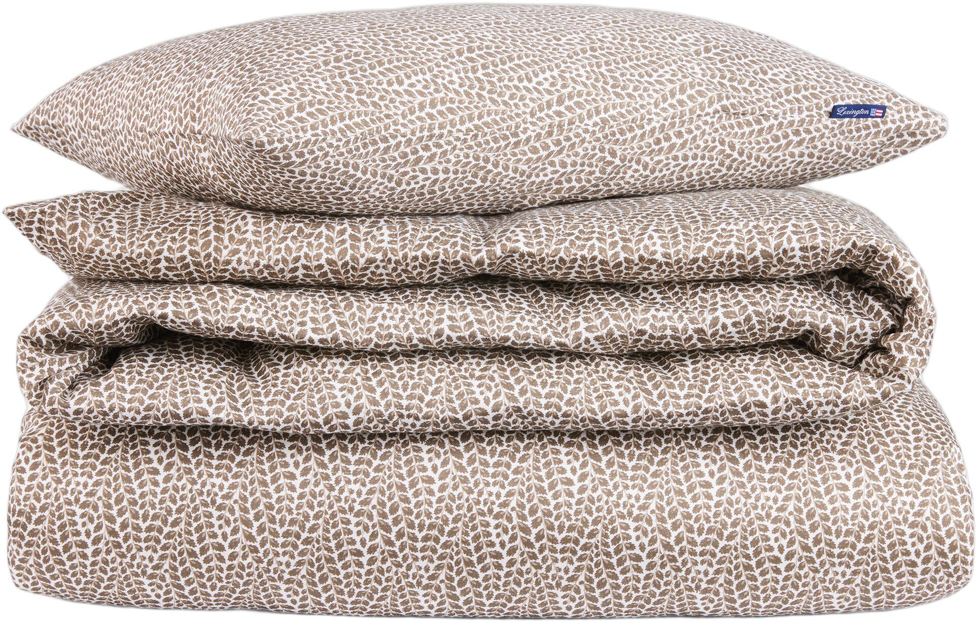 Leaf Vines Printed Cotton Sateen Bed Set