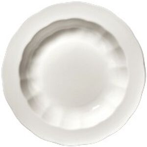PASTA PLATE M 01 WHITE SILHOUETTE