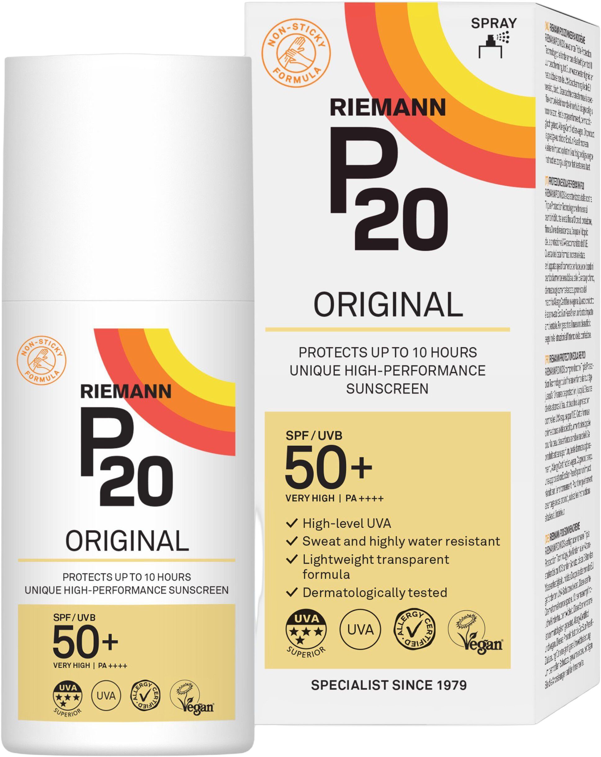 Solcreme Spray Original SPF 50+