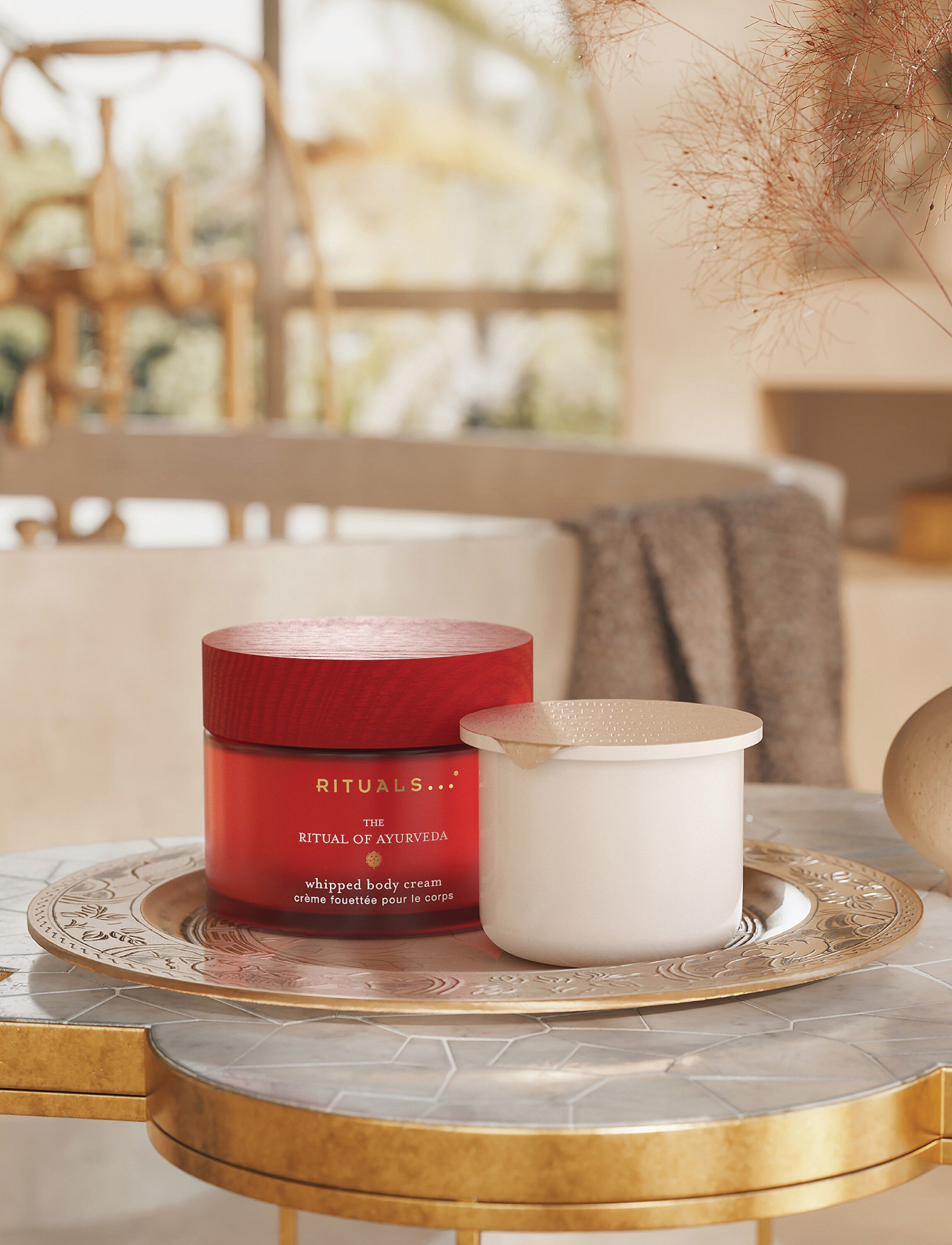 The Ritual of Ayurveda Whipped Body Cream Refill 220ml