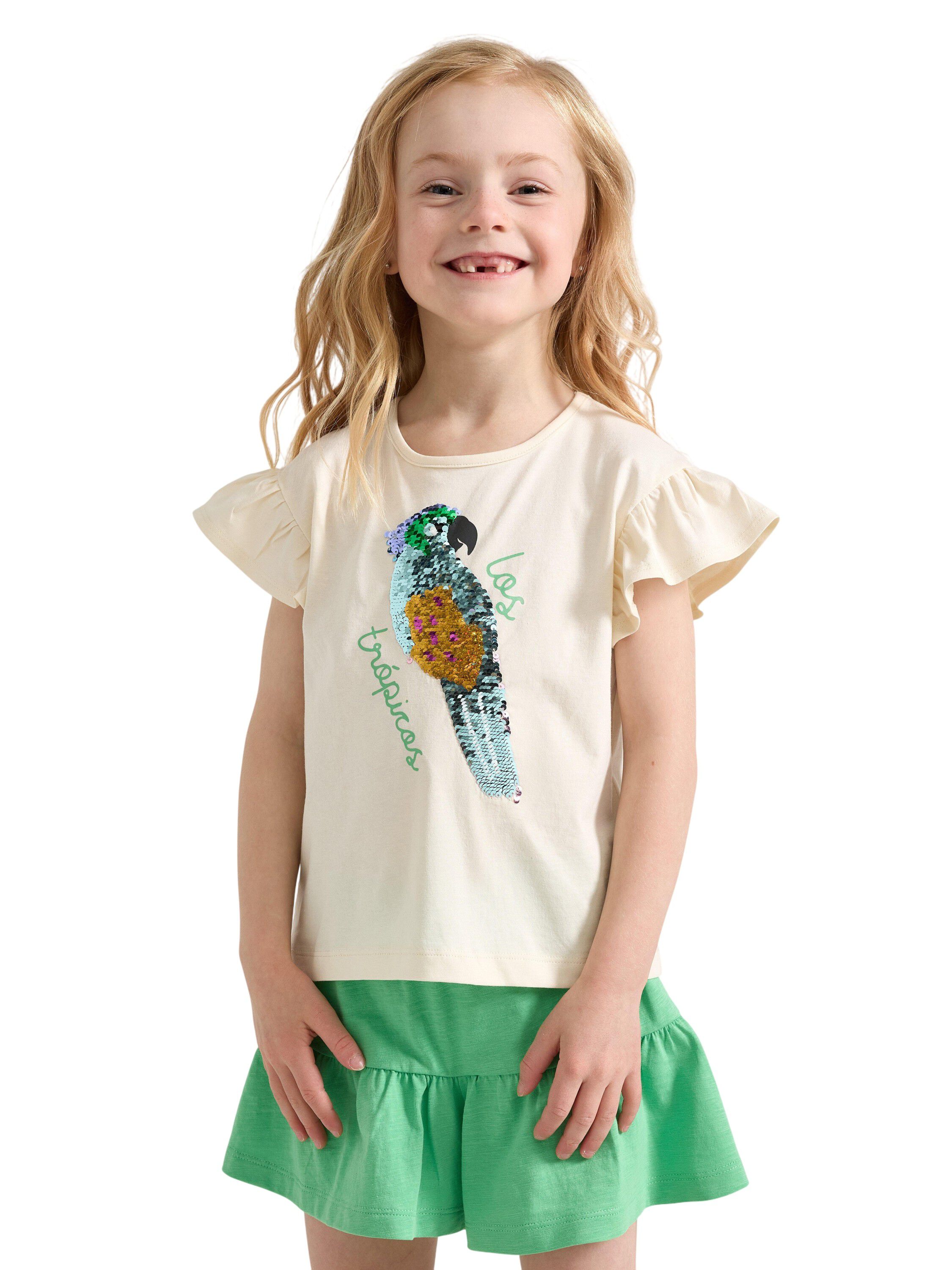 Top in soft cotton jersey with shor