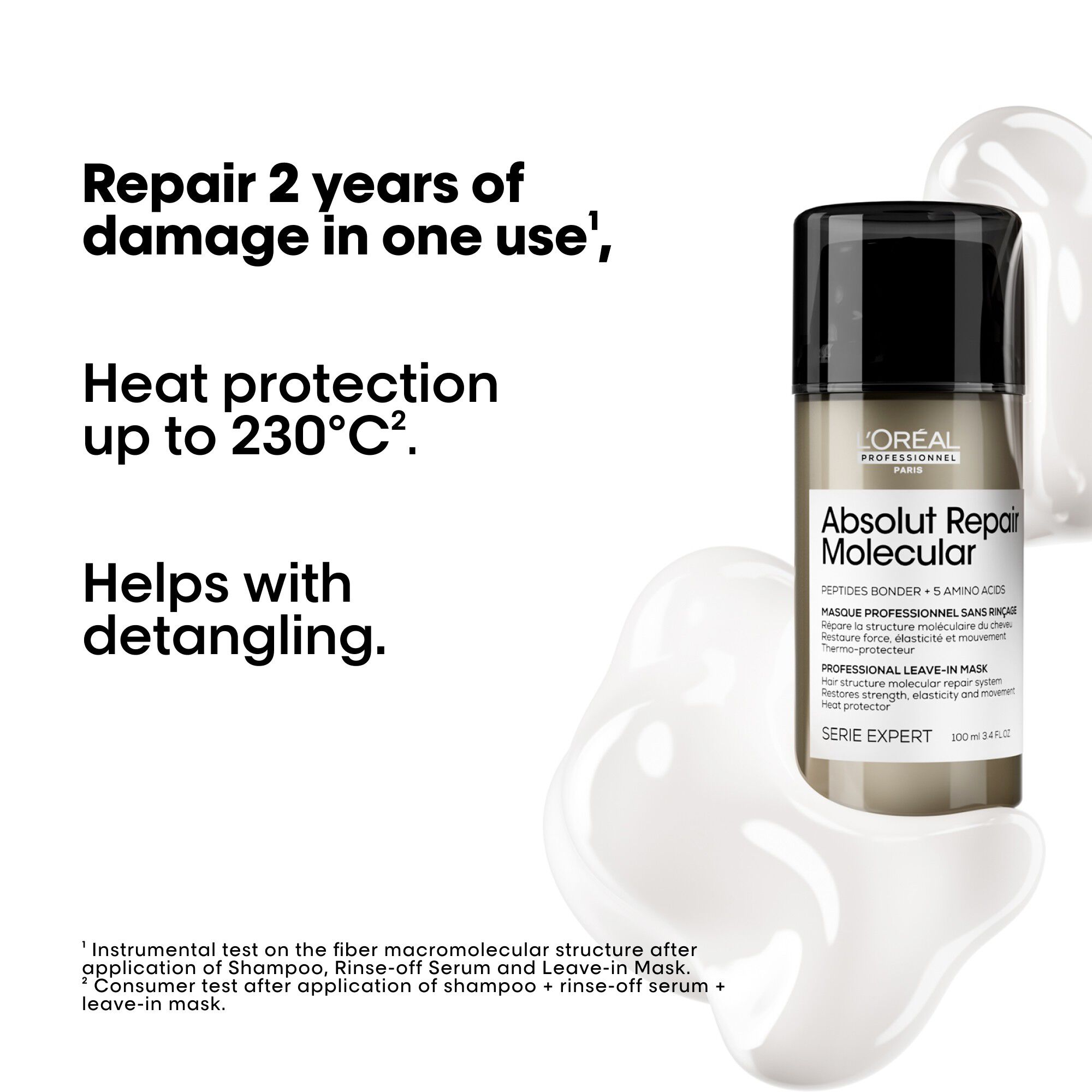 L'Or&eacute;al Professionnel Absolut Repair Molecular Leave-in Mask 100ml