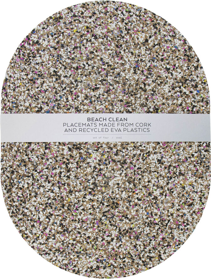 Beach Clean Oval Dækkeserviet Sæt