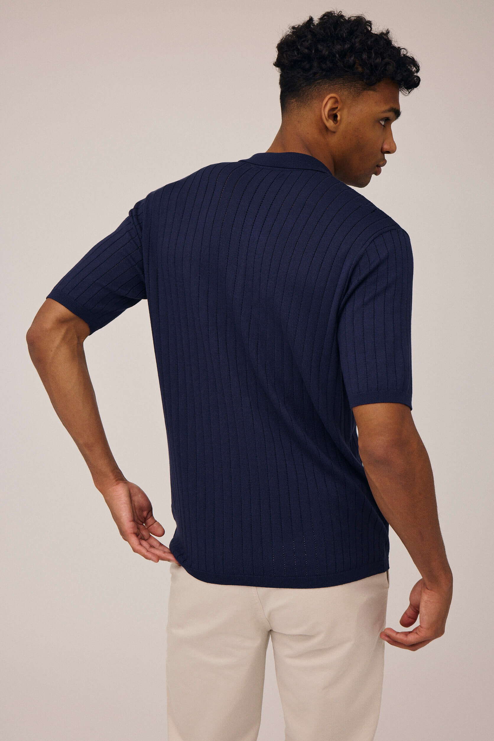 Fabro 1 knit polo - EcoVero