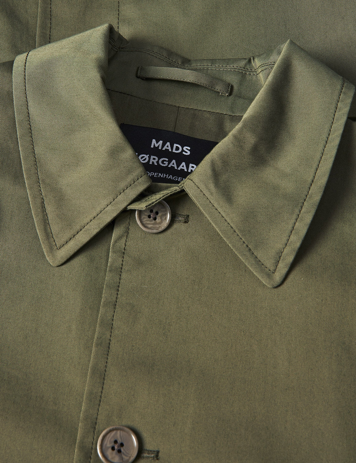 Repellent Twill Curtis Coat