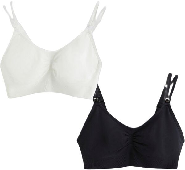 2-pak med MOM amme-bh uden sømme