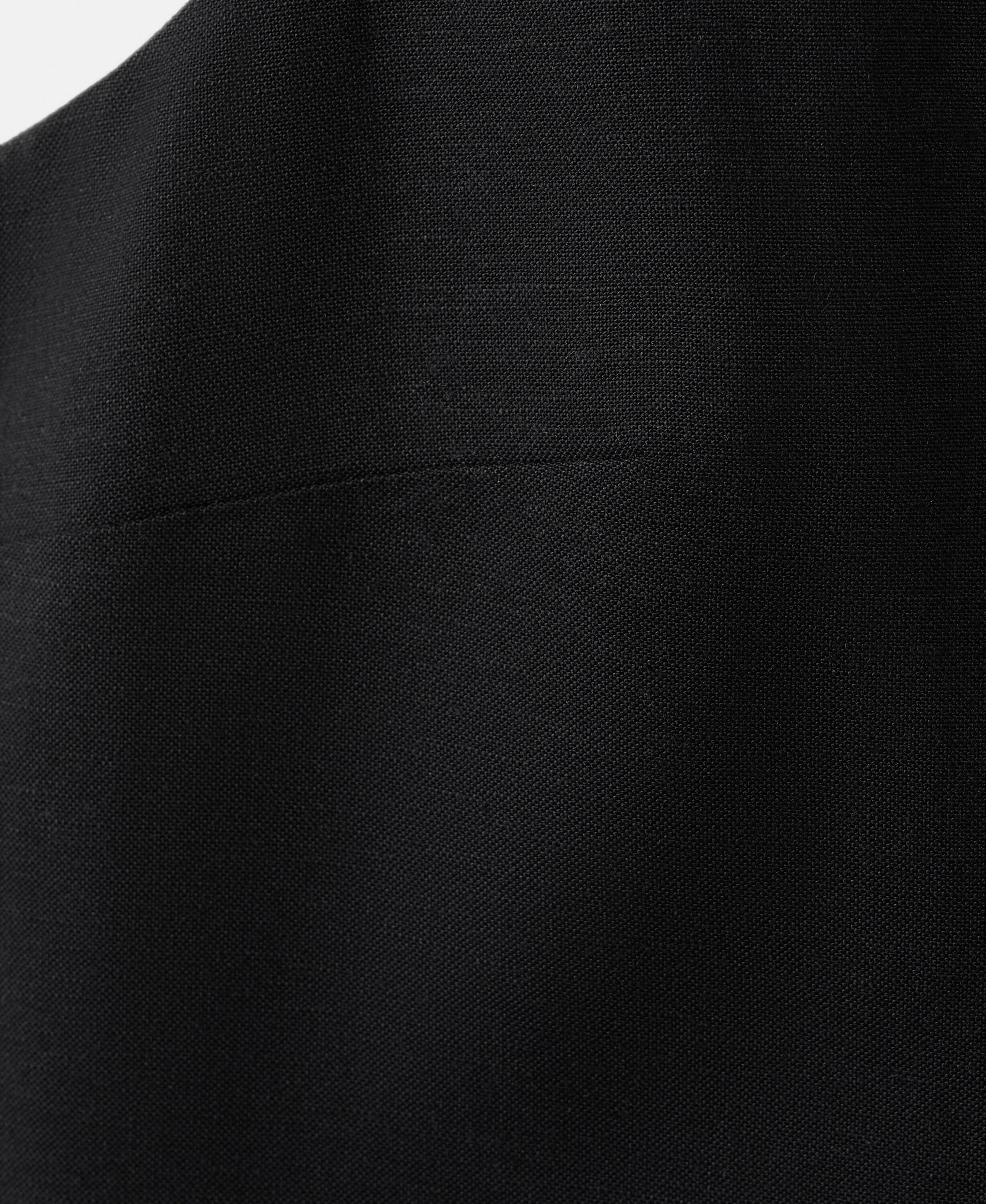 Linen-blend suit waistcoat