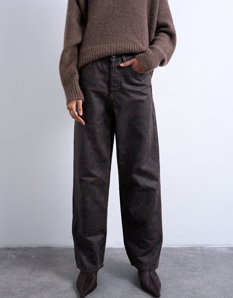 TSCOLUMN MW DNM JEANS BR