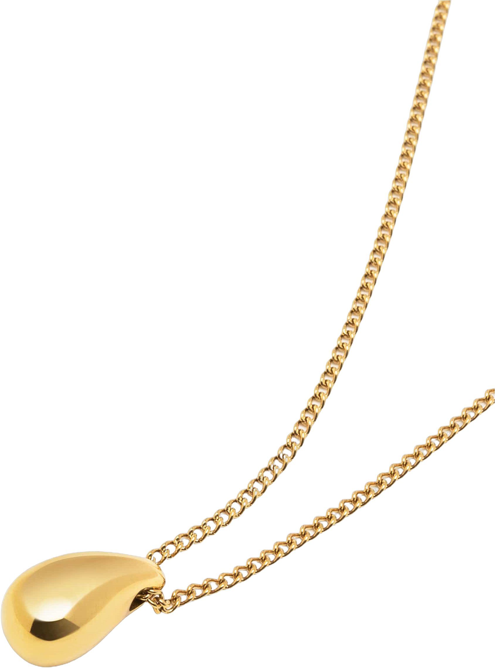 Women's Gold Drop Pendant Necklace