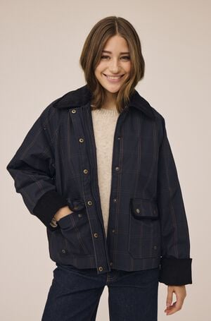 Emmy 9 Jacket with corduroy details - GRS