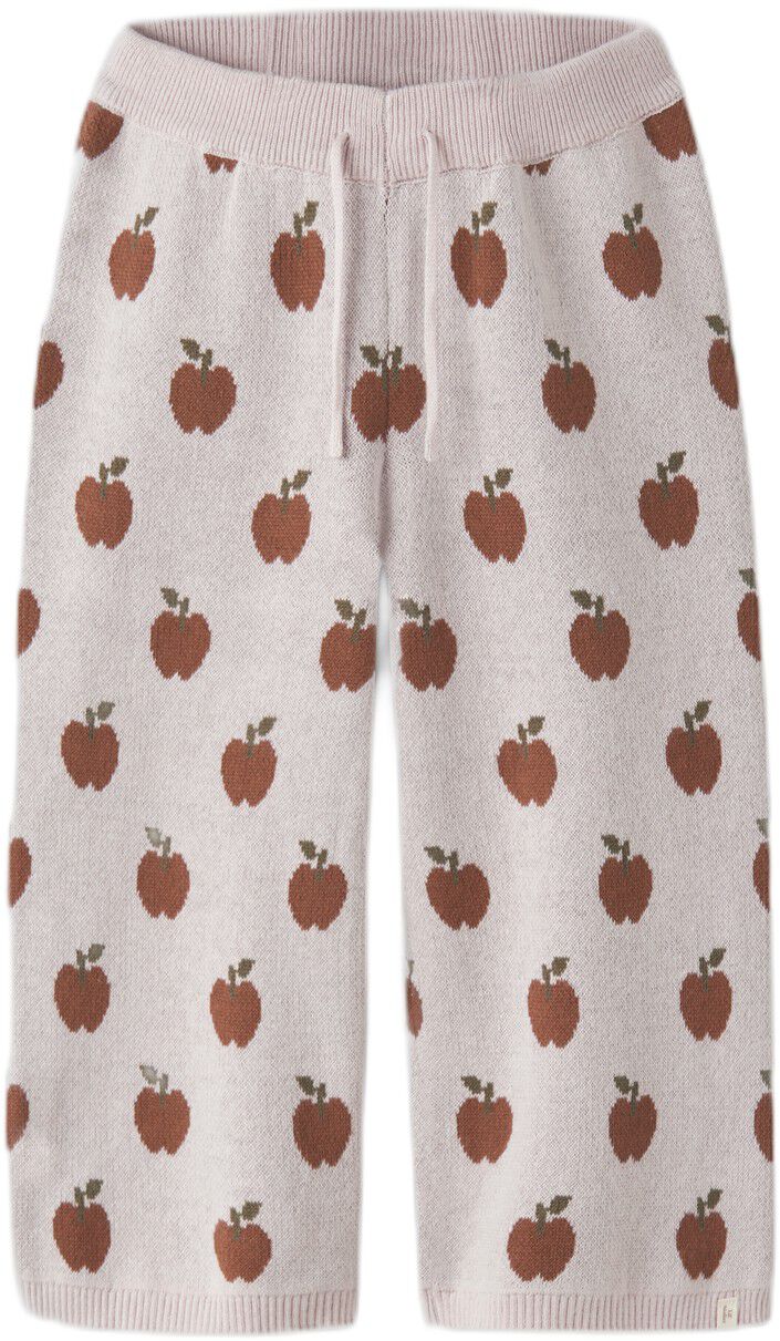 NMFLULIO WIDE KNIT ANCLE PANT LIL