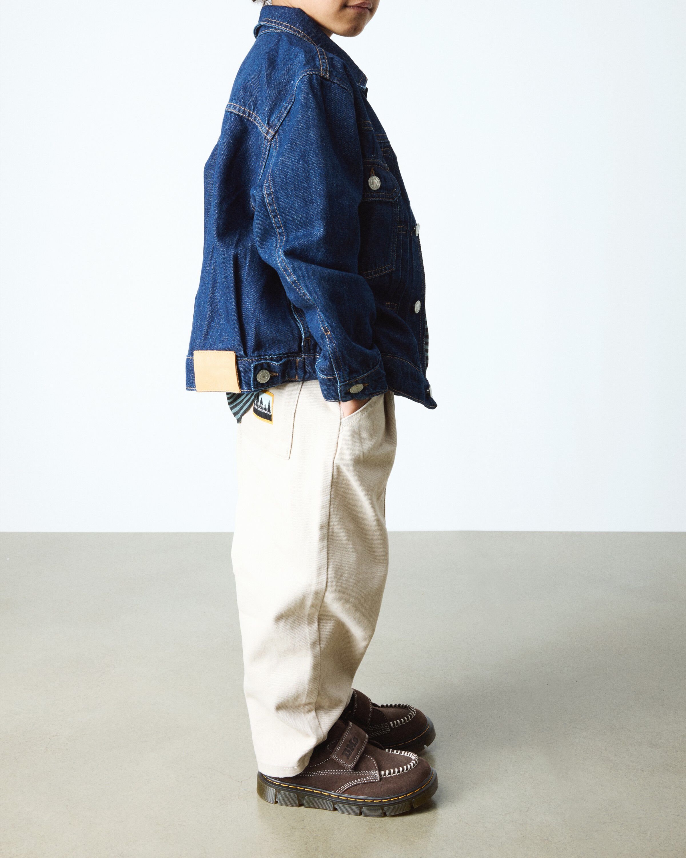 Raffe Mocc Shoe J Dark Brown Tumbled Nubuck