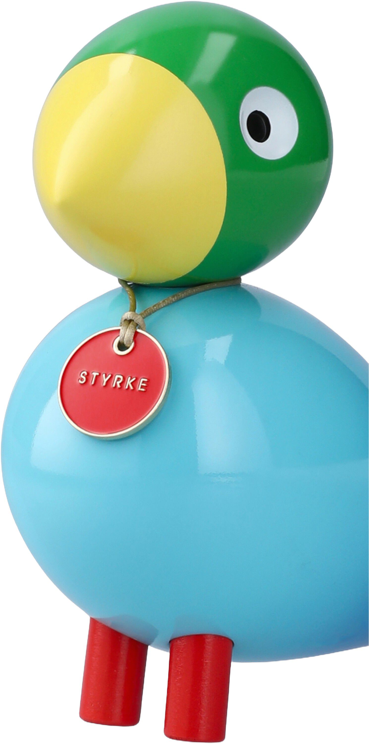 Story Bird Styrke H15. 5 cm bl&aring;