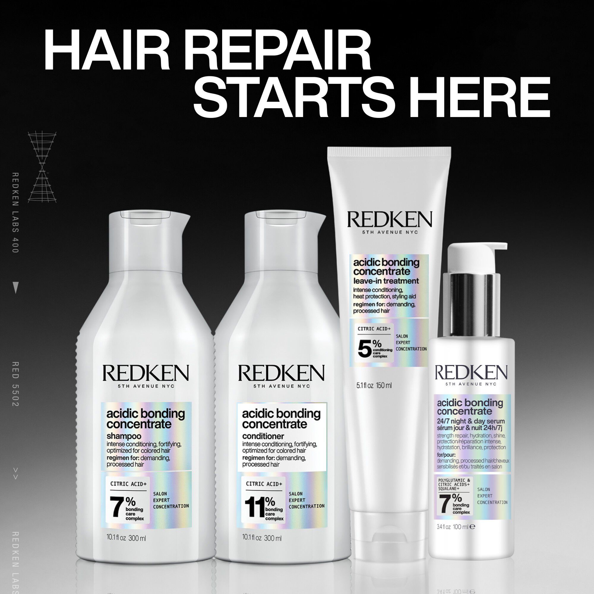 Redken Acidic Bonding Concentrate Shampoo 300ml