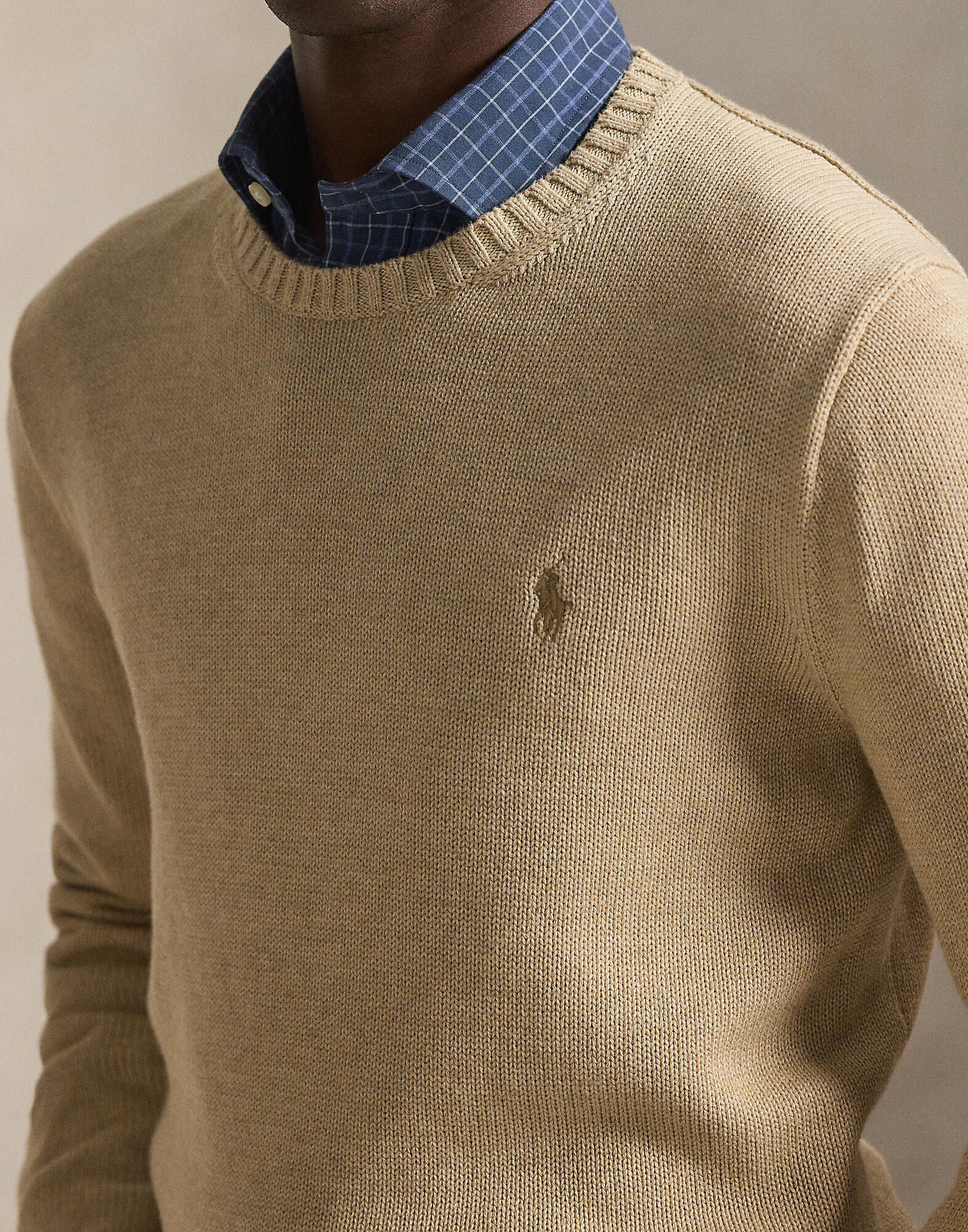 Cotton Crewneck Sweater