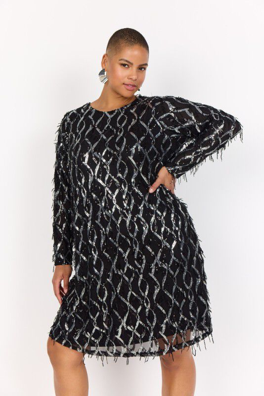 Curvy WA-SANNIE 2 Kjole Sort