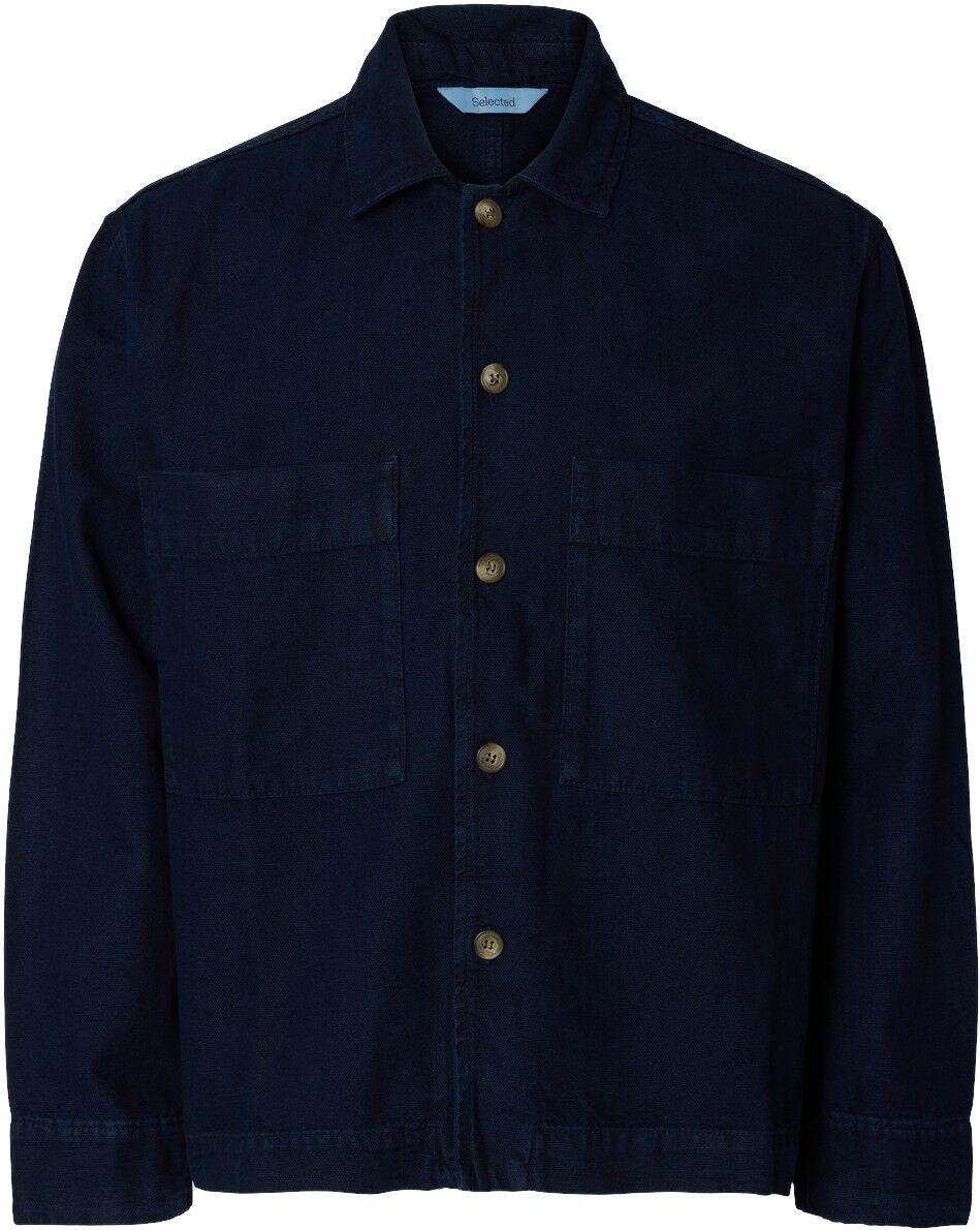 Slhrelaxed Paz Db 803 Denim Overshirt