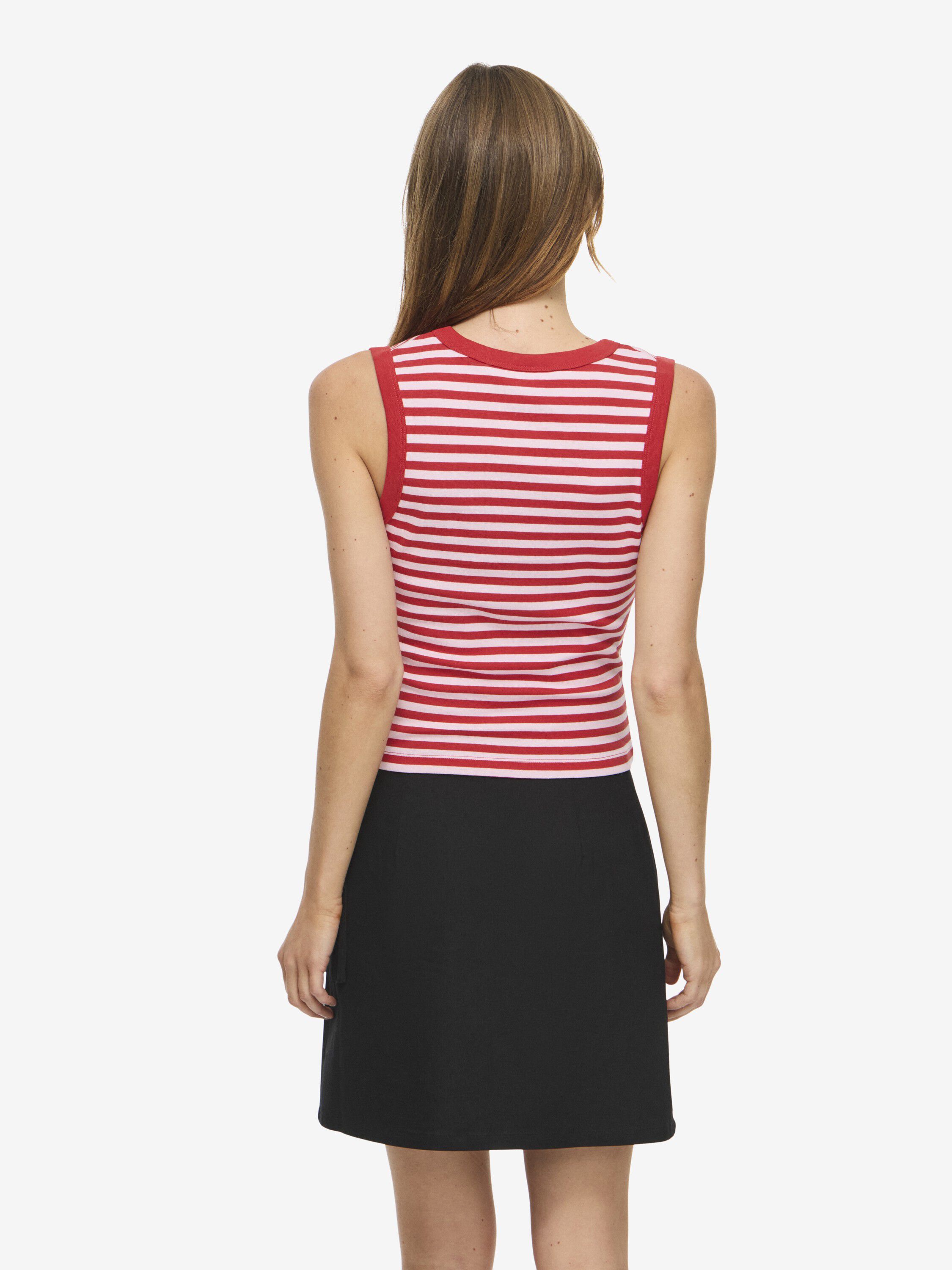 Nmstormi S/L V-Neck Top Tnt/18