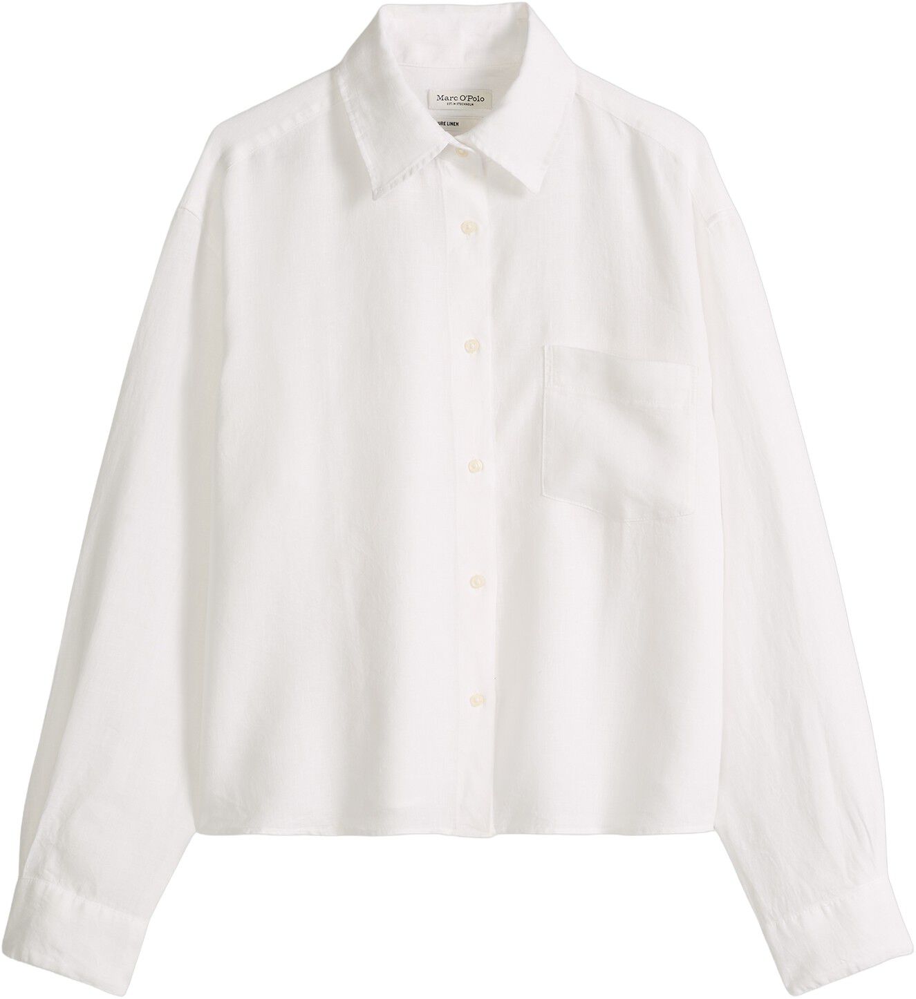 Blouse, boxy shape, chest pocket, l