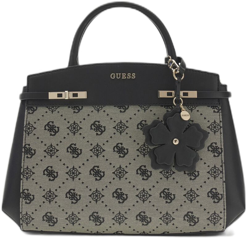 Melinda Logo Tri Comp Satchel