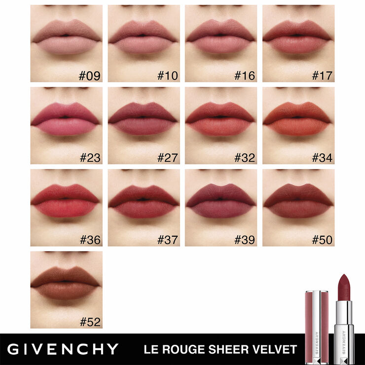 Givenchy Le Rouge Sheer Velvet