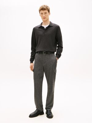 DC HERRINGBONE CARGO PANTS