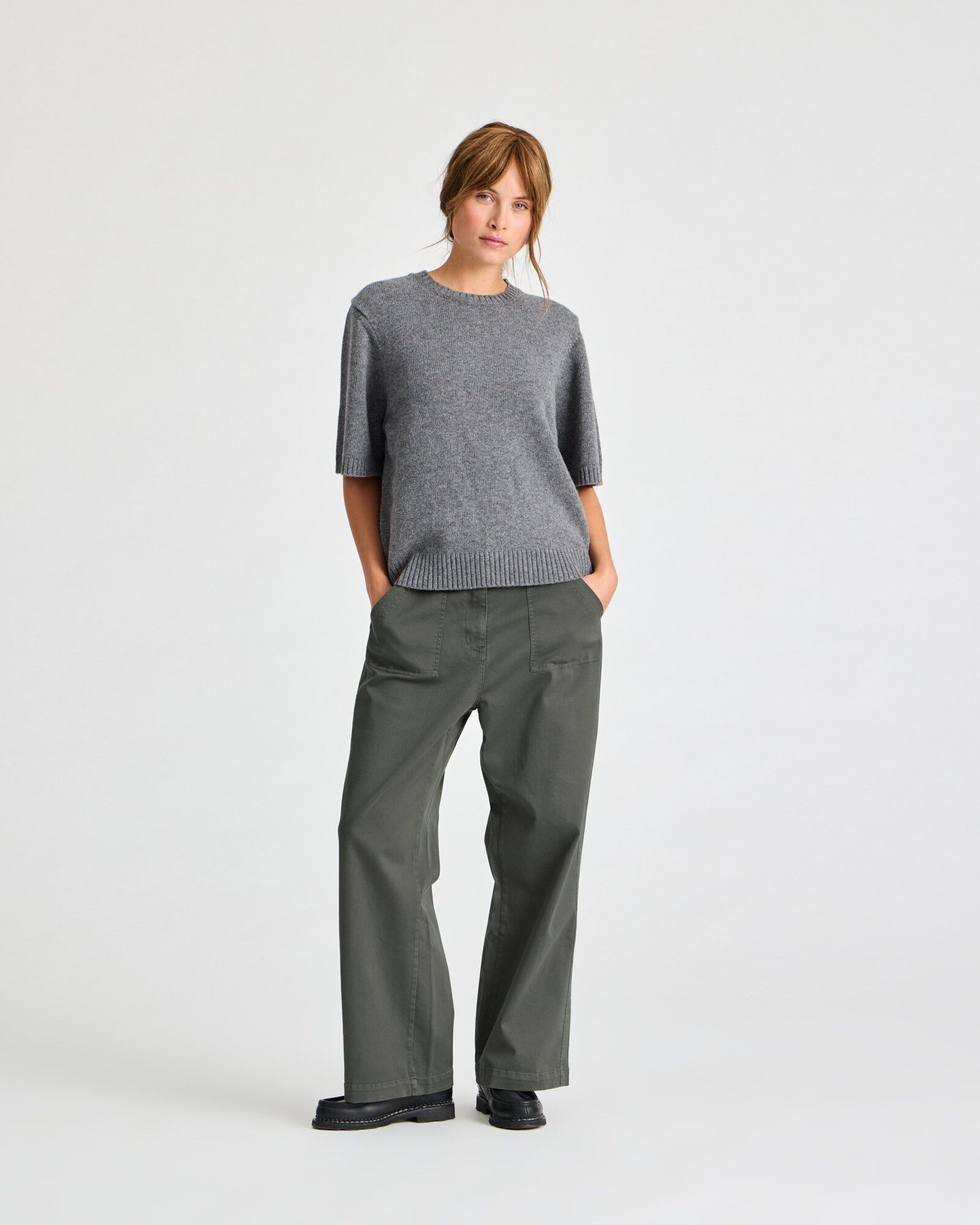 Tulle Lambswool Jumper GOTS 243975