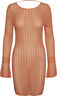 SNRAYEE LS KNIT MINI DRESS - MCO