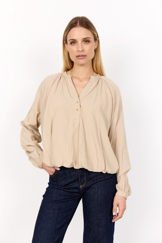 SC-SEVDA 1 Bluse Sand