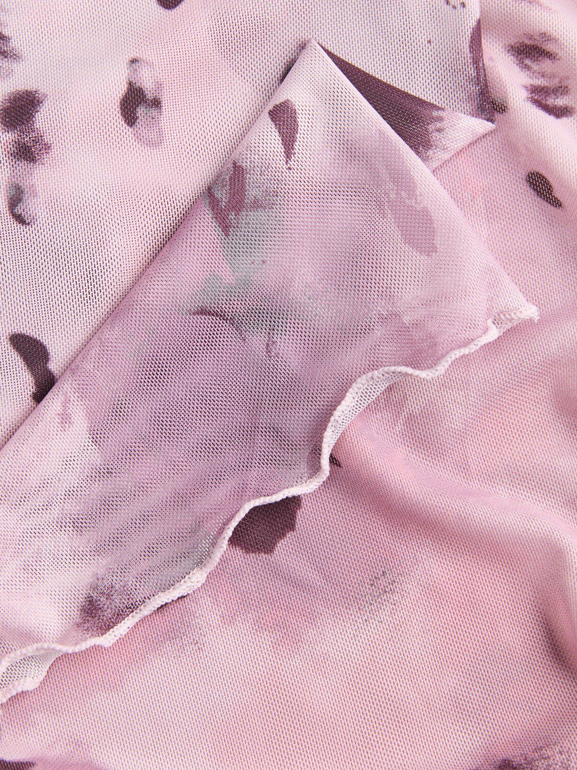 JXMINNA MESH LS TOP WVN LN