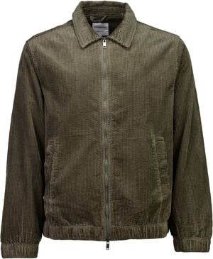 Corduroy zip jacket