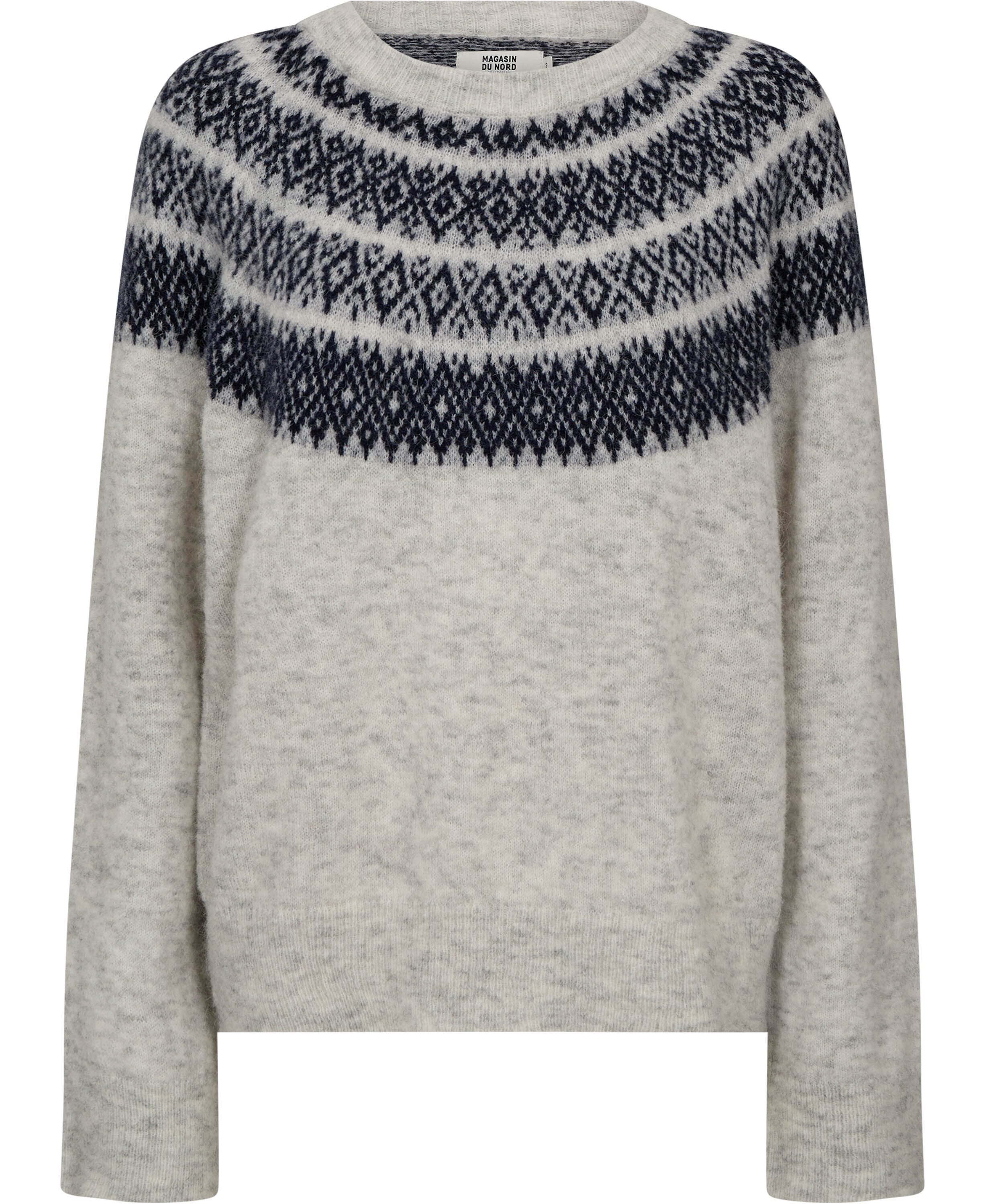 Cindi 9 Striksweater - Alpakamix RWS