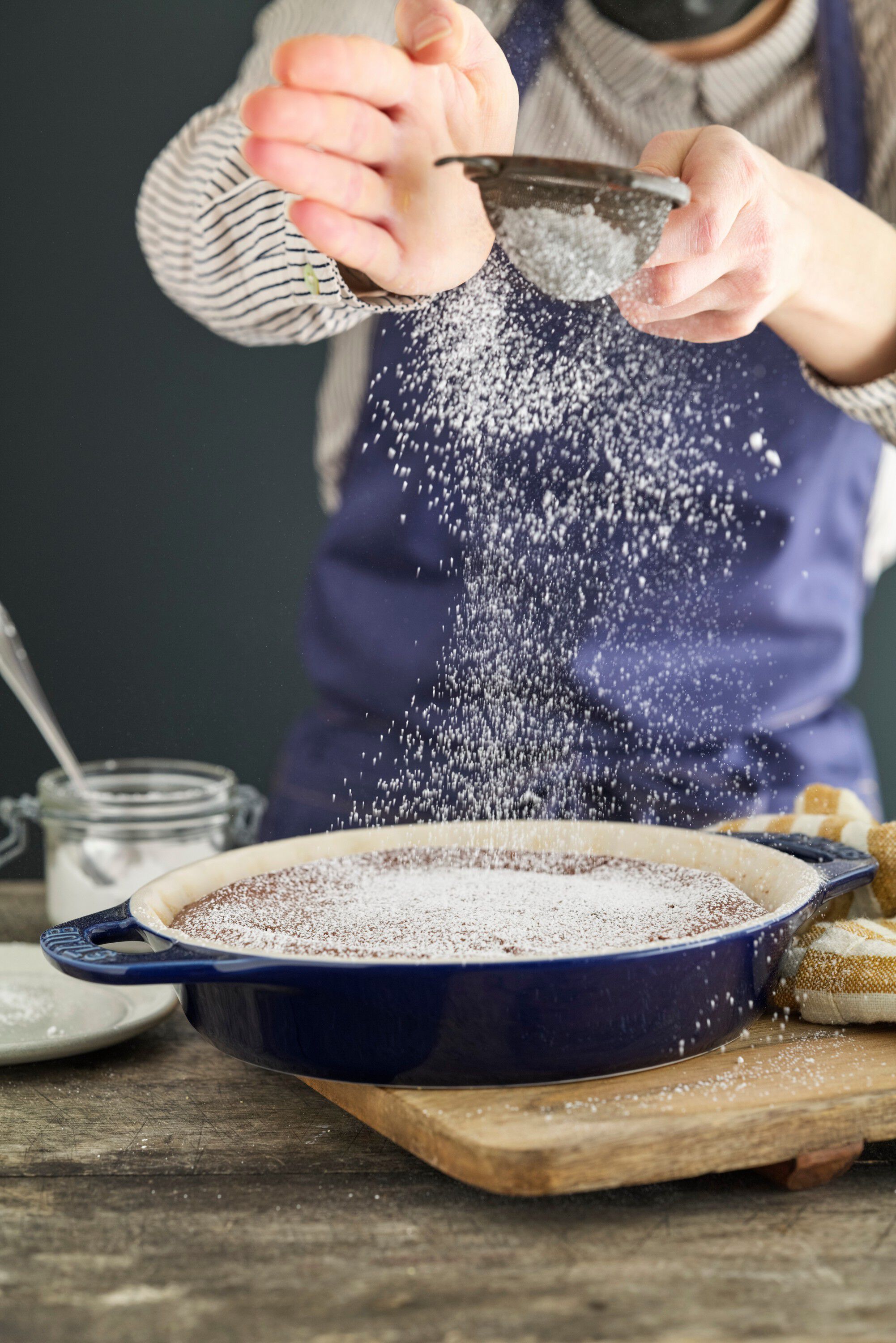 Stent&oslash;j T&aelig;rtefad 24 cm, Keramisk