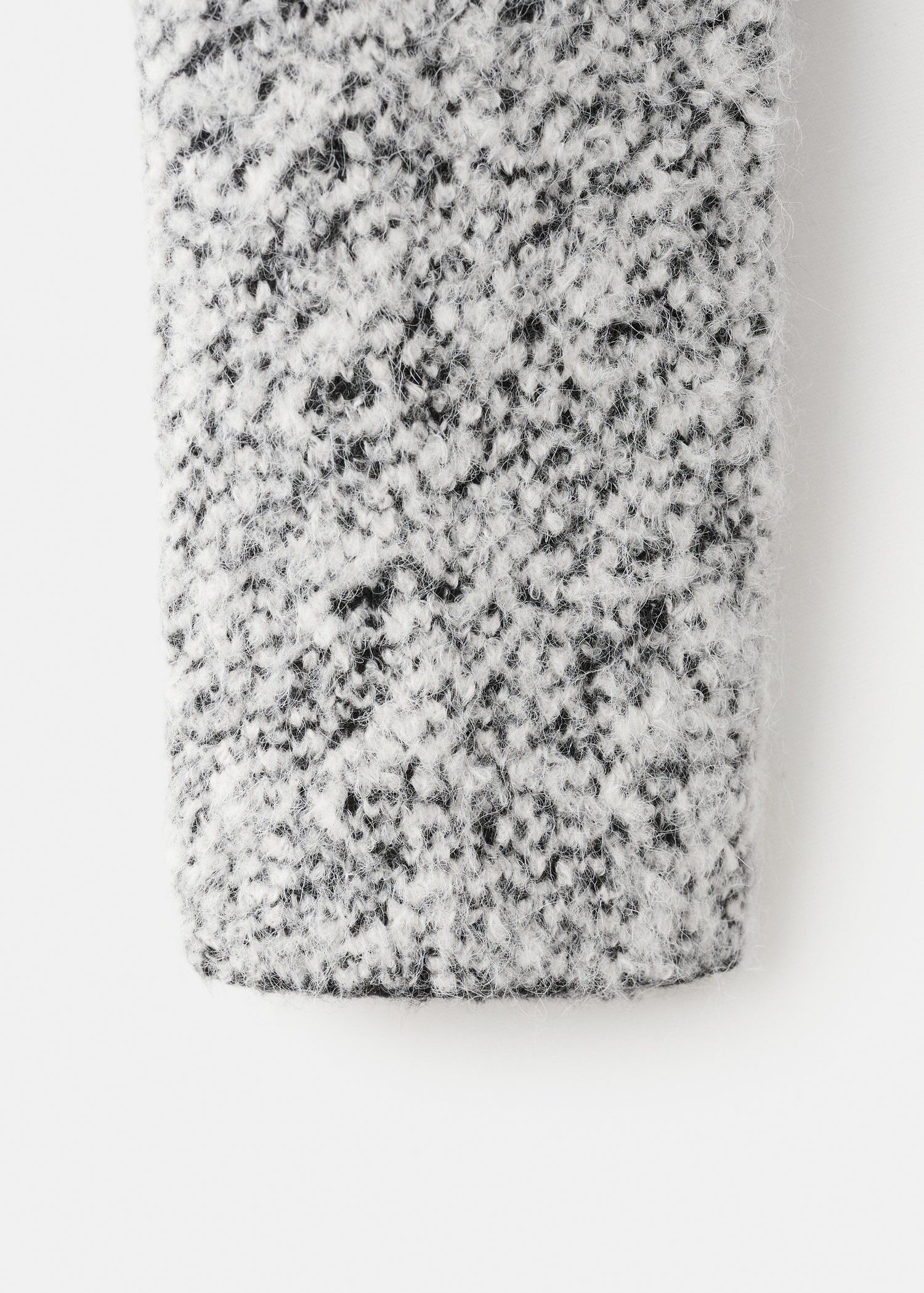 Flecked cotton-blend jacket