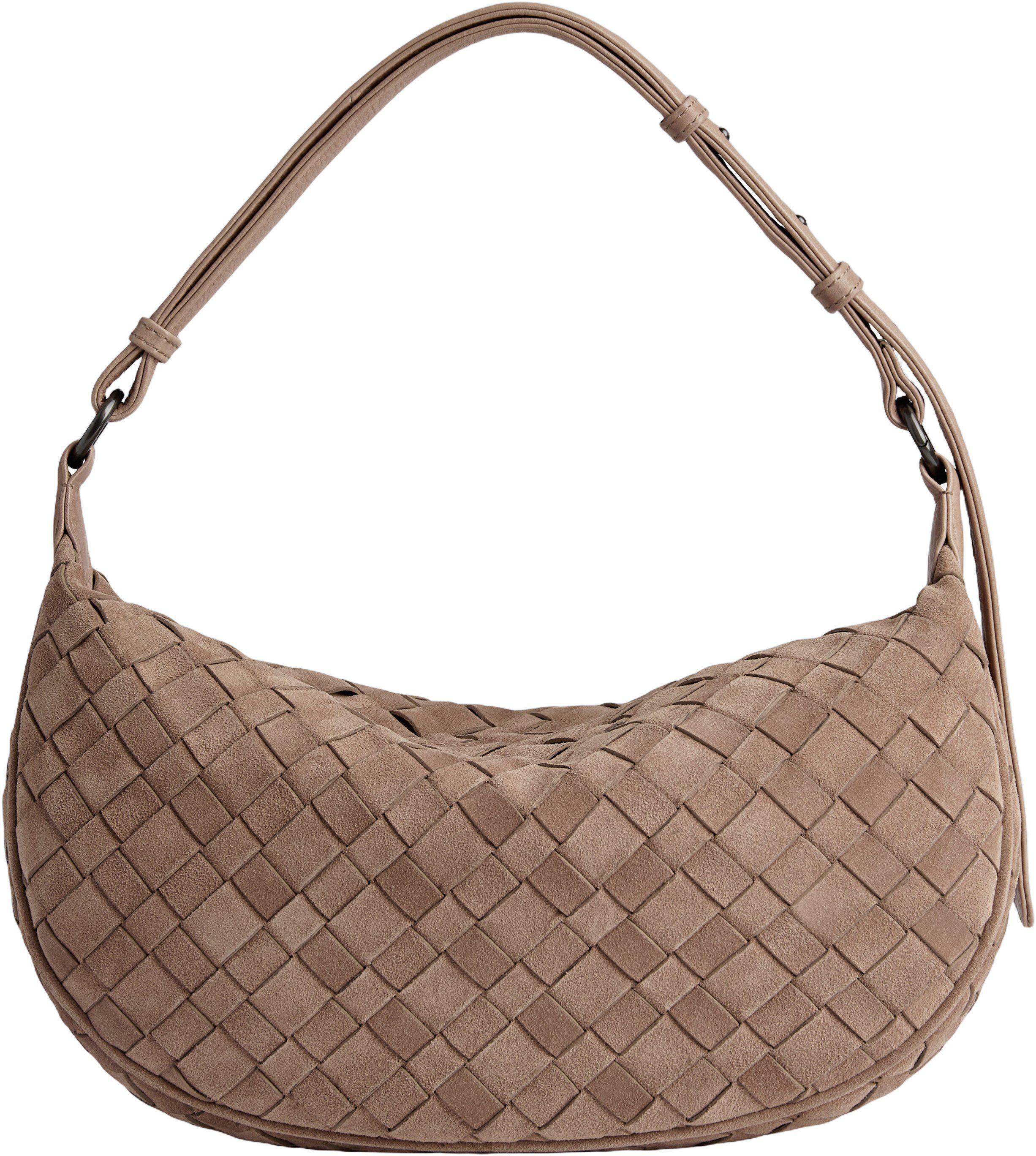 Musembg Bag, Suede Weave